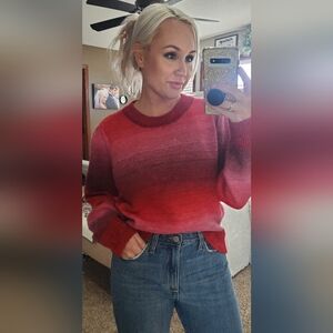 Marine Layer Alma Puff Sleeve Sweater